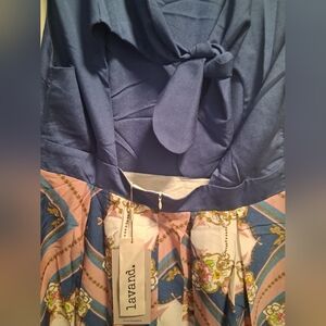 Lavand Blue and Pink Women's Dress